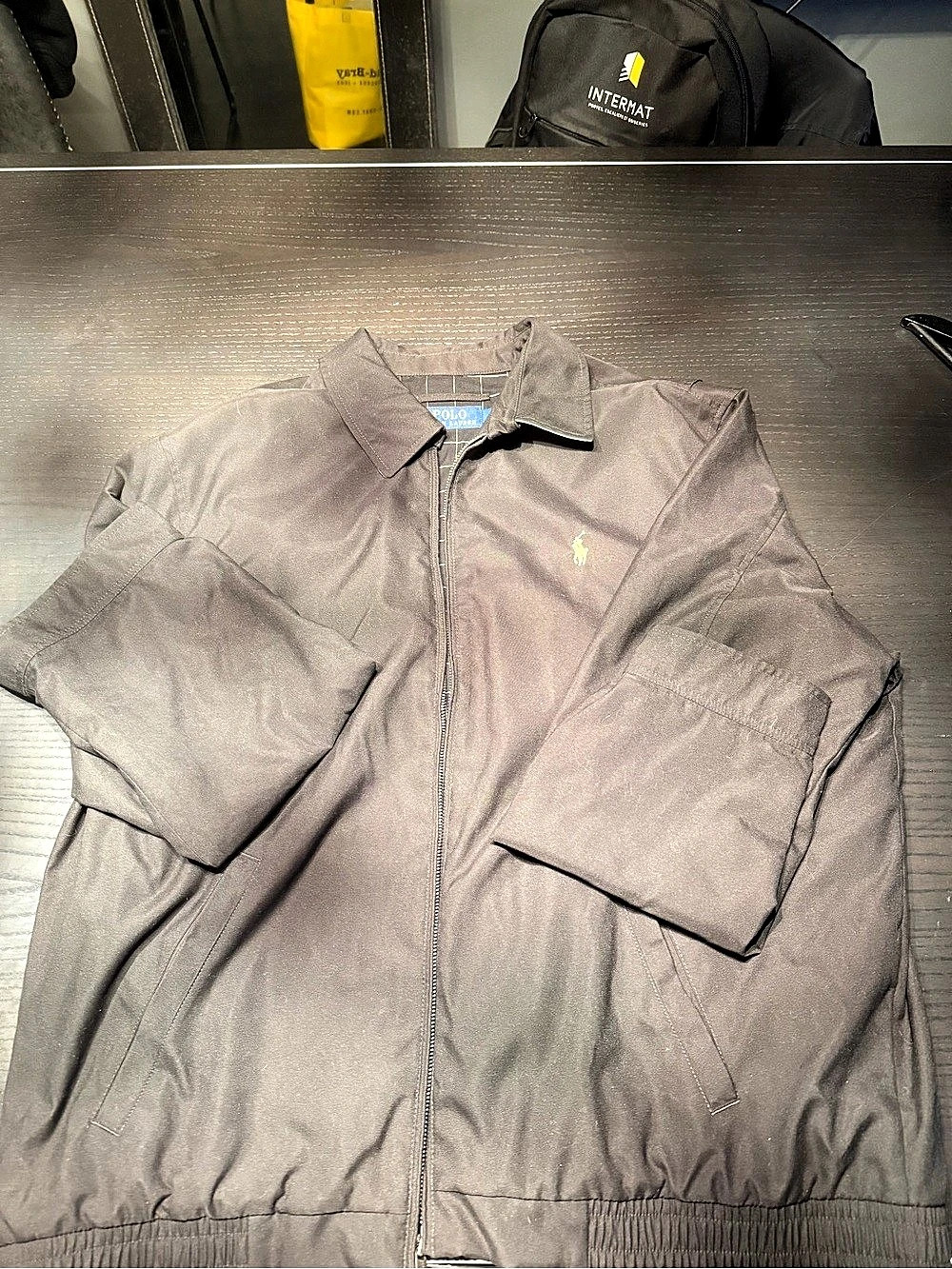 Polo Ralph Lauren Bi-Swing Windbreaker Jacket black XXL